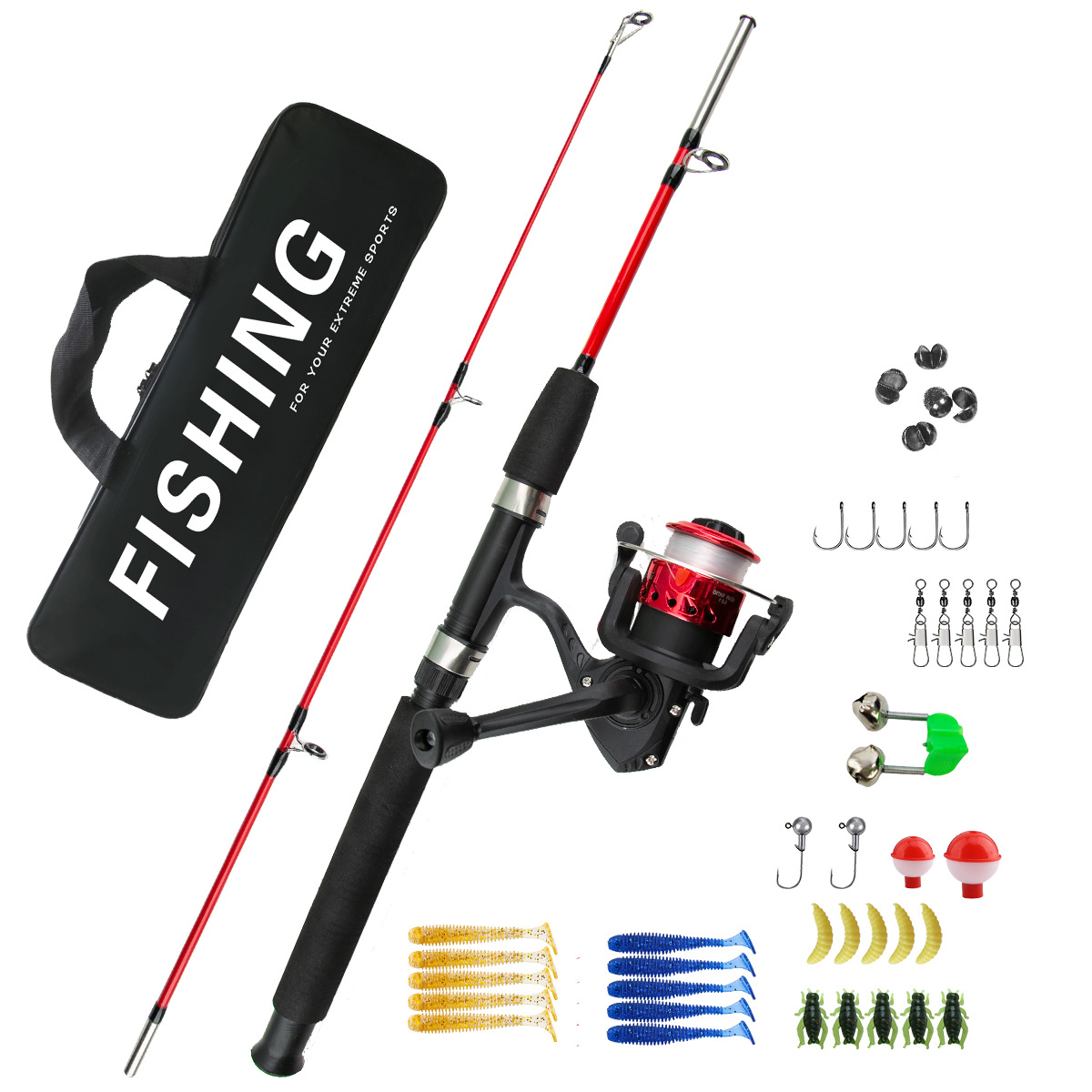 Fishing Rod Ice - طقم صيد الأسماك على الجليد من
