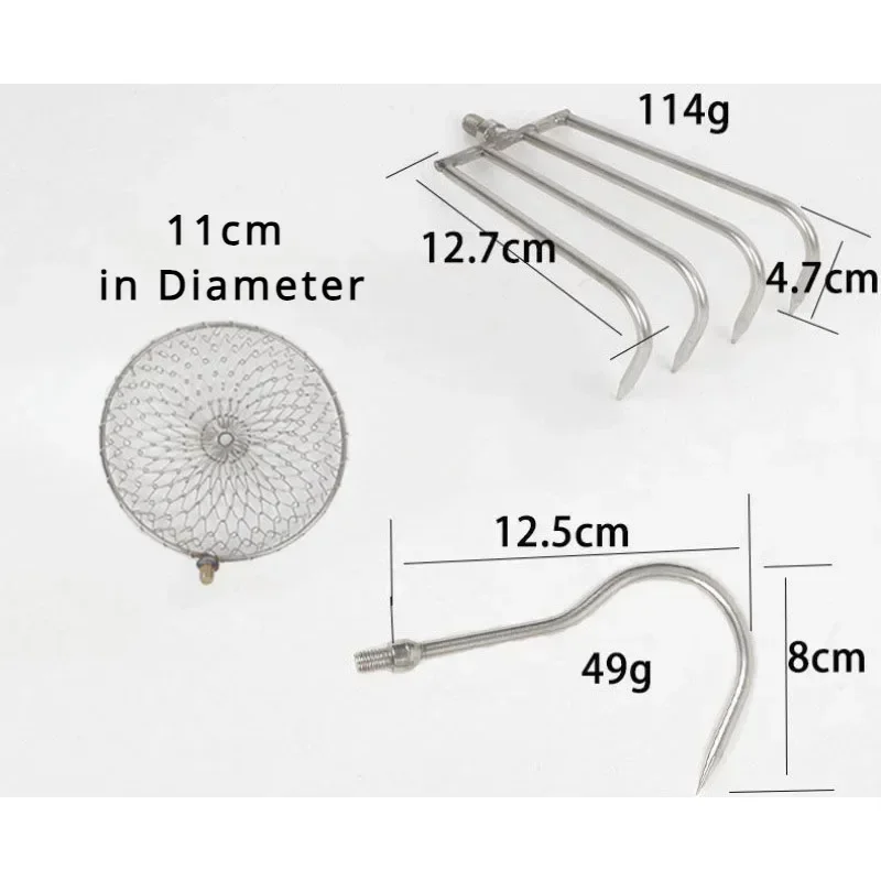Fishing Rod Ice - أداة متعددة الاستخدامات من الفولاذ المقاوم