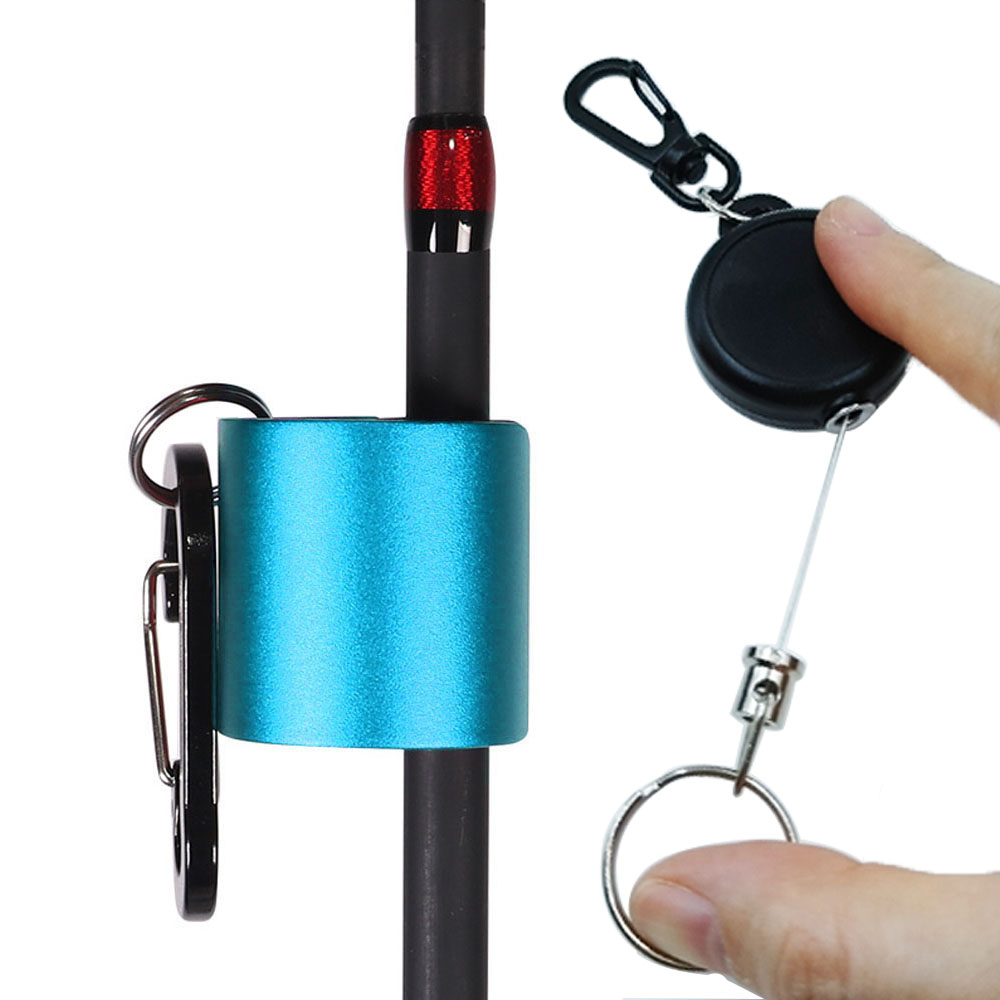 Fishing Rod Fly - طقم واحد من مشبك صنارة صيد