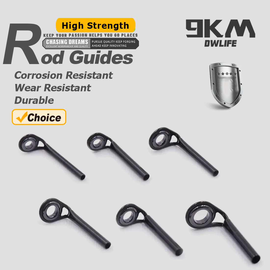 Fishing Rod Guide Replacement - الصيد رود أدلة 5 ~ 10