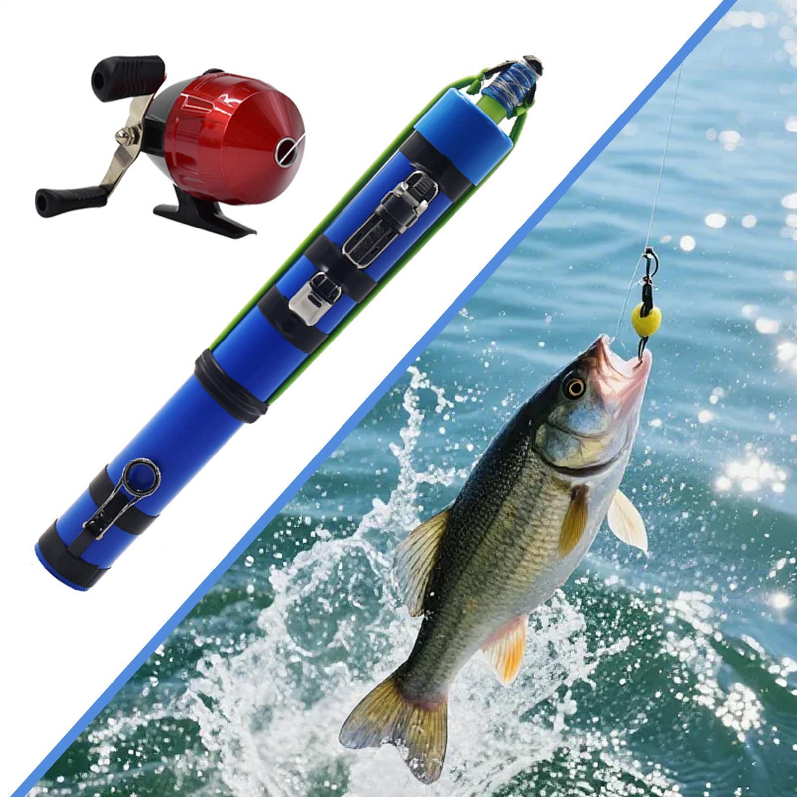 Fishing Rod Combo - قصبة صيد خشبية مقلاع تصميم أداة