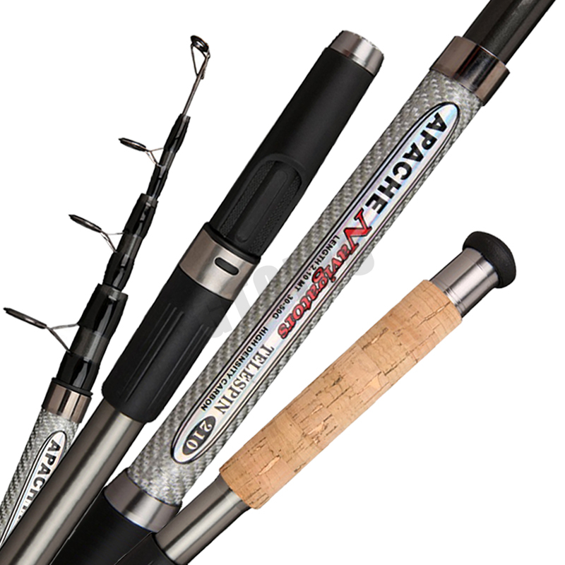 Fishing Rod Surf - قصبات صيد تلسكوبية من الكربون فائقة