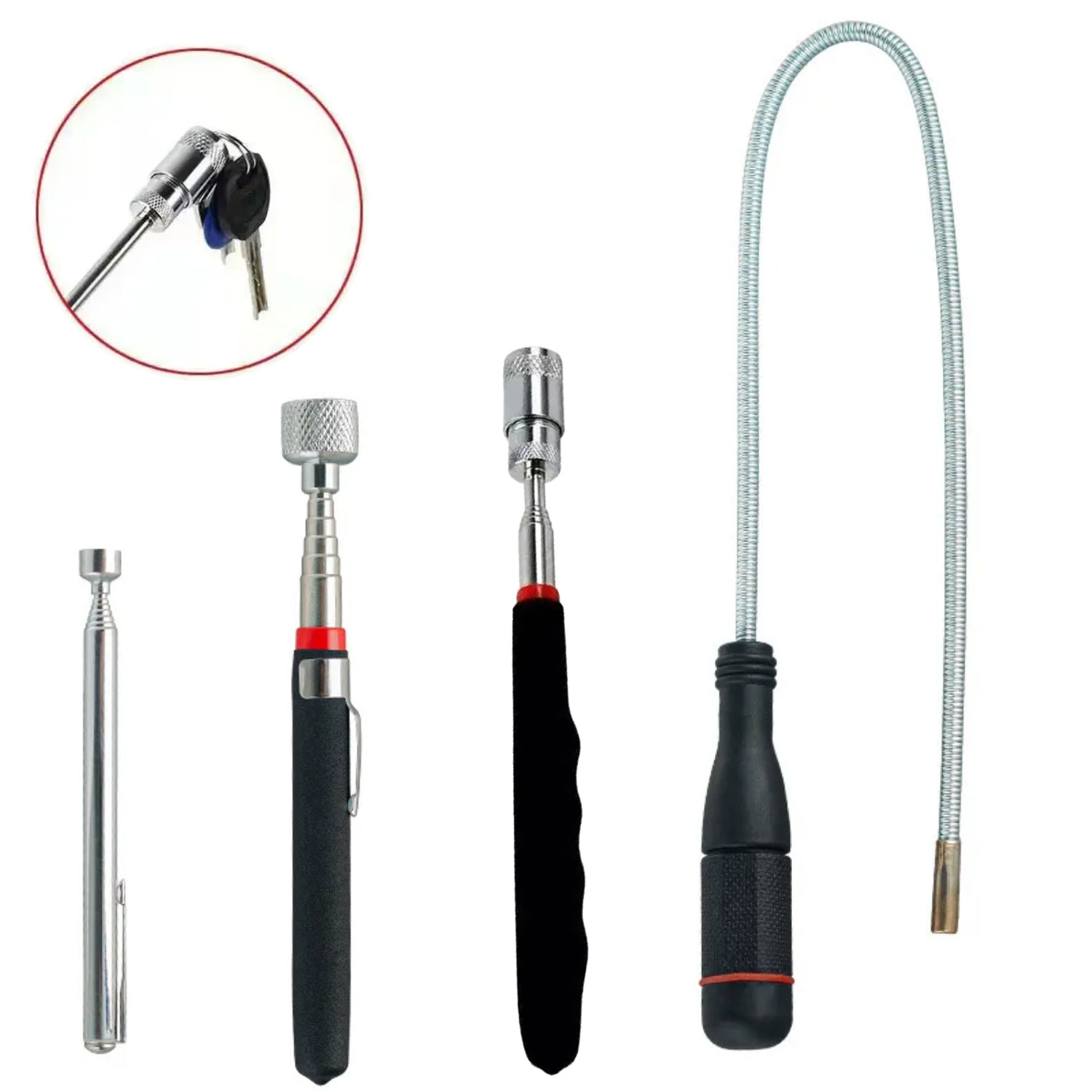 Fishing Rod Travel - قضيب التقاط قابل للتعديل، أداة التقاط
