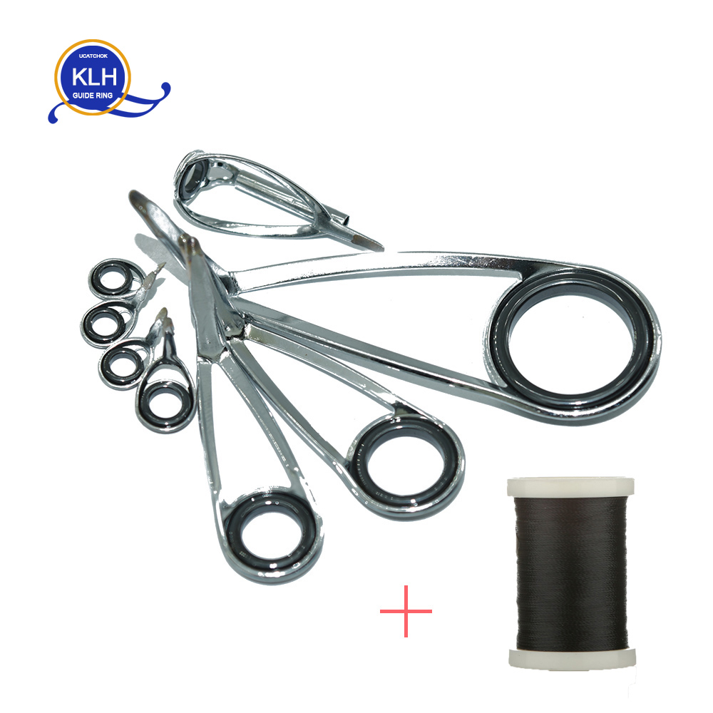 Fishing Rod Repair Kit - 8 قطعة/المجموعة KLH قوس الفولاذ المقاوم