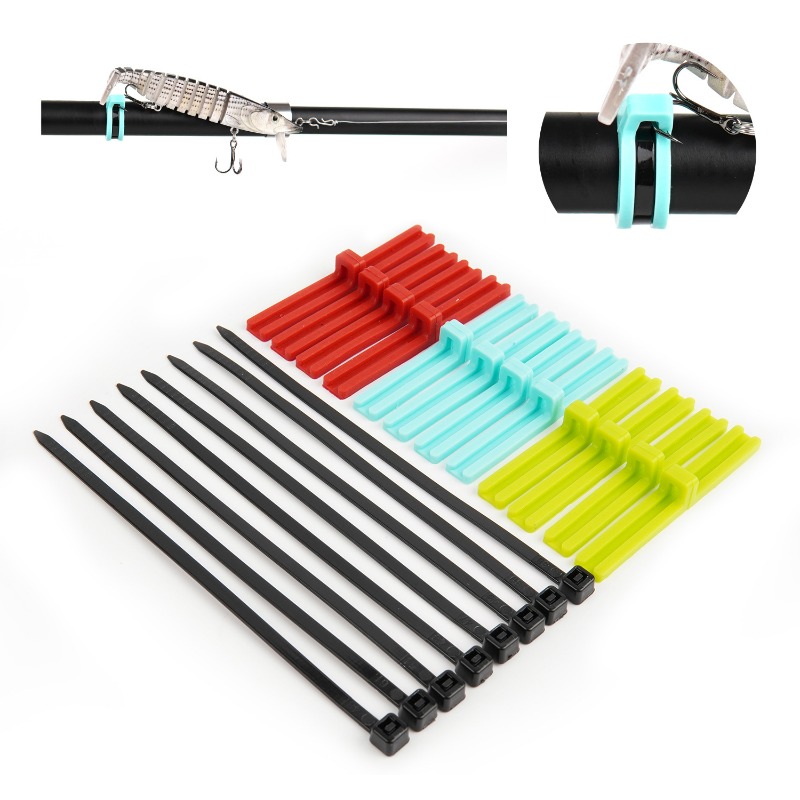 Fishing Rod Combo - خطاف تعليق طعم السيليكون ​ -