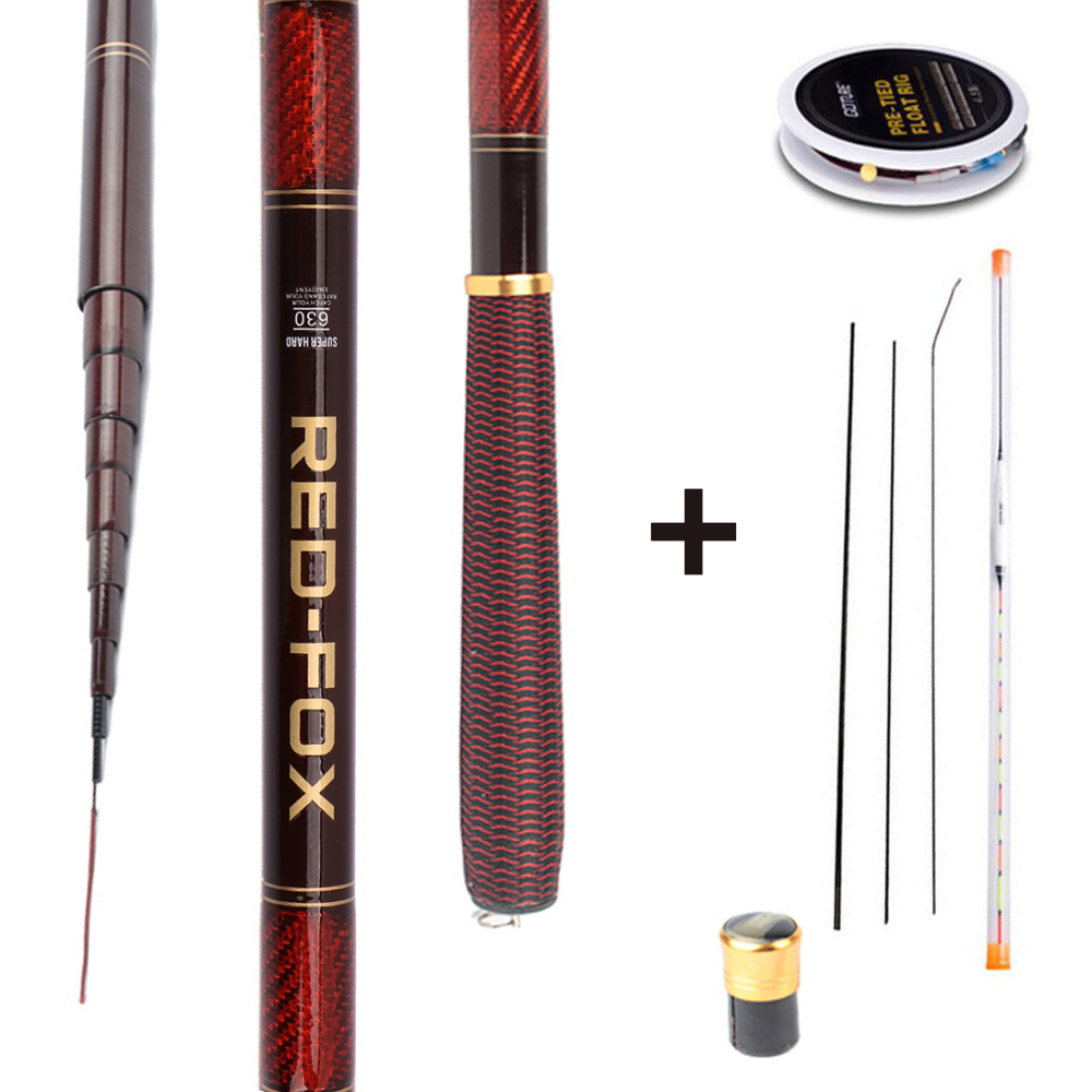 Fishing Rod Tip Replacement - Goture ألياف الكربون تلسكوبي مجموعة قصبة