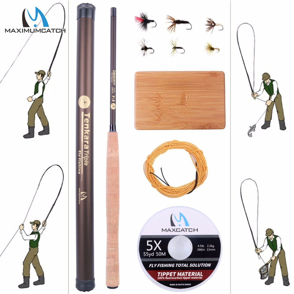 Fishing Rod Fly - Maximumcatch 9-13FT الخامس تنكارا رود الزي