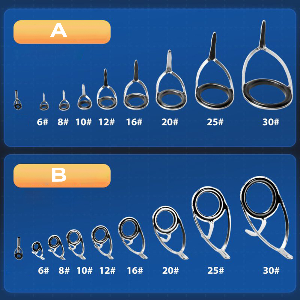Fishing Rod Tip Replacement - حلقات سيراميك لقضيب الصيد ، حلقة