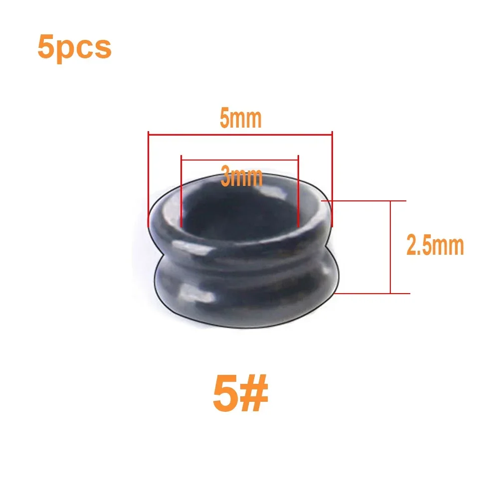 Fishing Rod Repair Kit - 5 قطع من حلقات توجيه صنارة