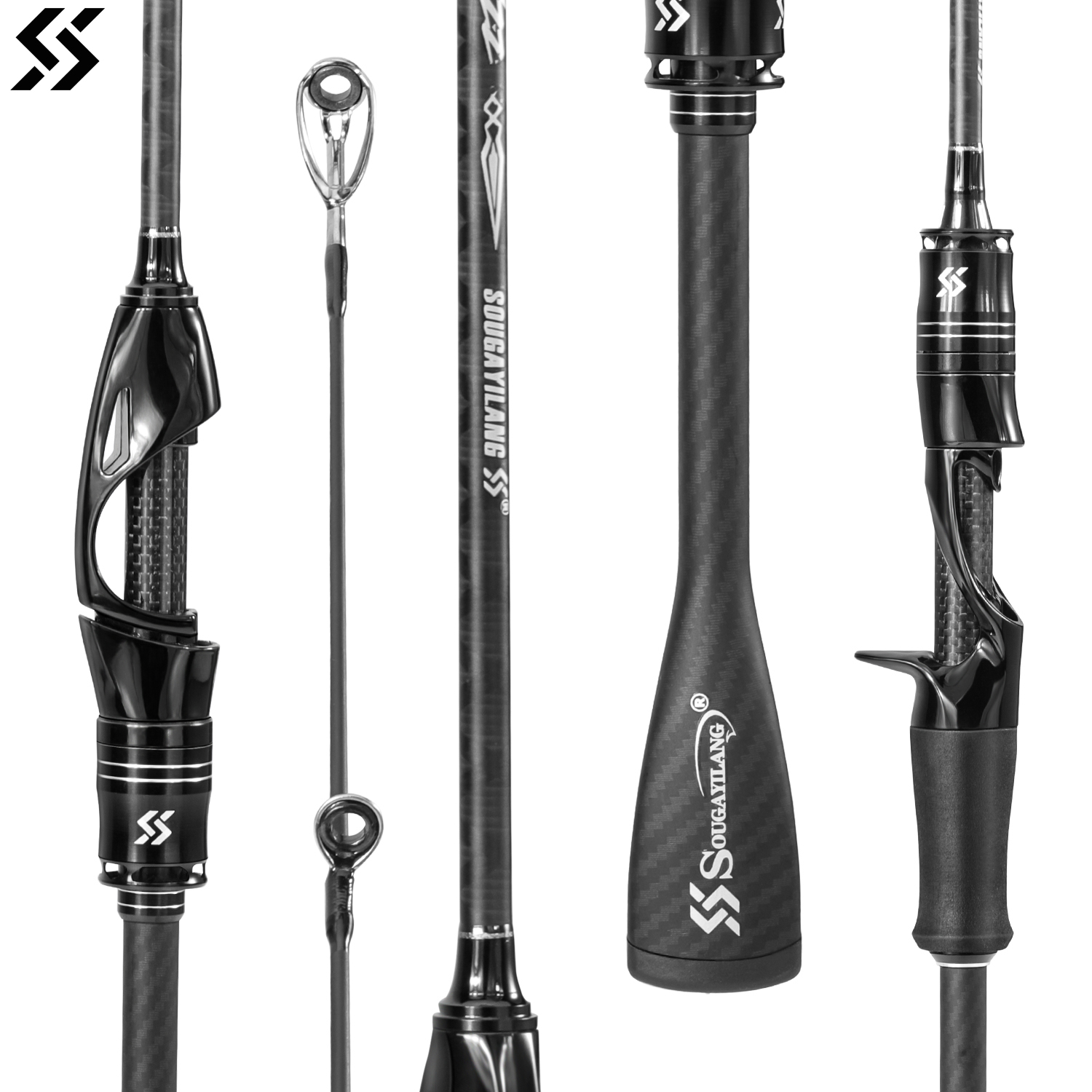Fishing Rod Guide Replacement - Sougayilang كامل الكربون الصيد رود الصلبة