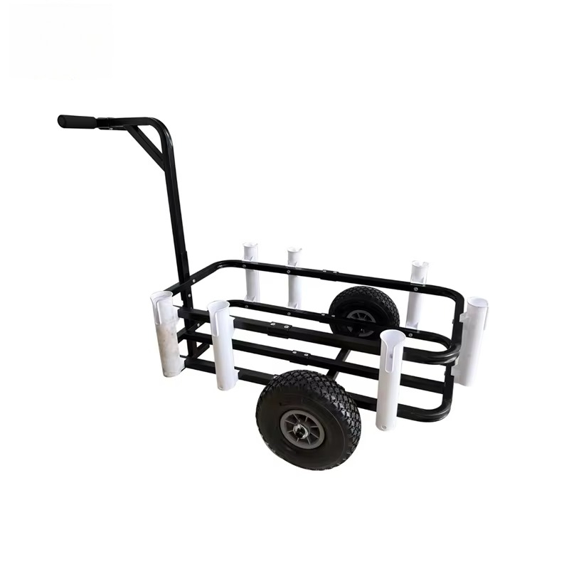 Fishing Rod Holder - عربة قابلة للطي للشاطئ وصيد الأسماك