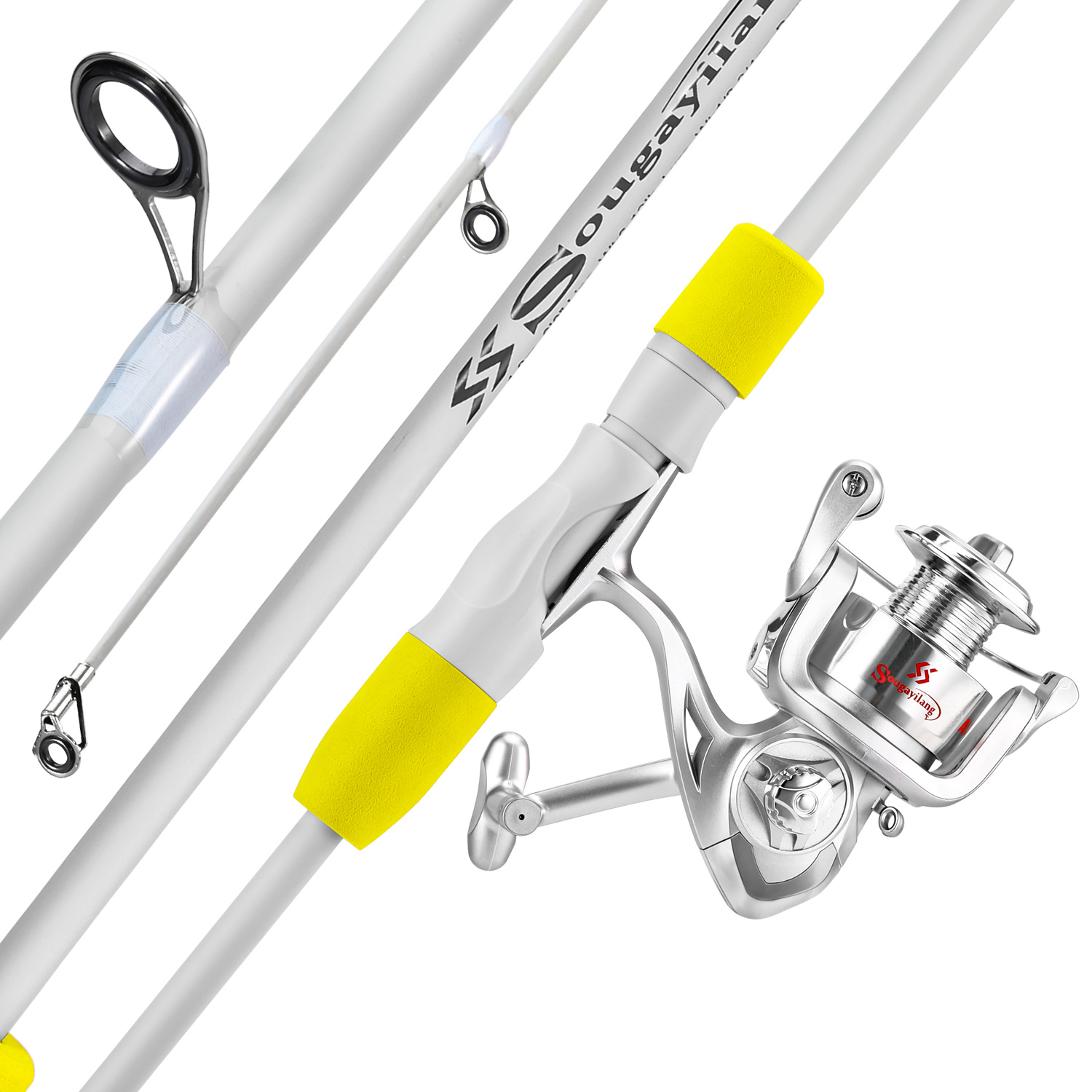 Fishing Rod Combo - Sougayilang 2 قسم الغزل الصيد رود