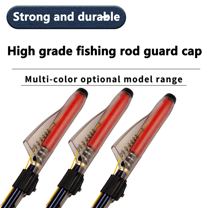 Fishing Rod Case - غطاء شفاف لطرف صنارة الصيد، غطاء