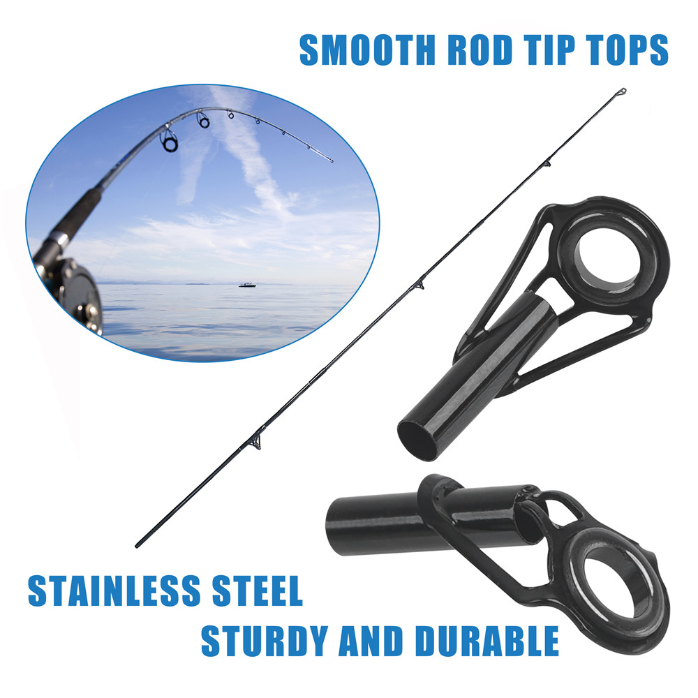 الصيد رود أدلة الصيد رود نصائح - مراجعة Fishing Rod Tip Replacement وسعره