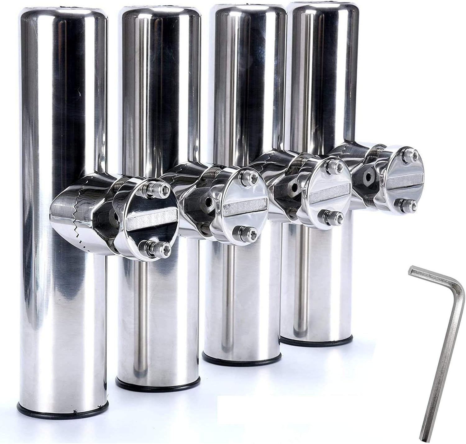حامل قضبان صيد من الفولاذ المق - مراجعة Fishing Rod Holder وسعره