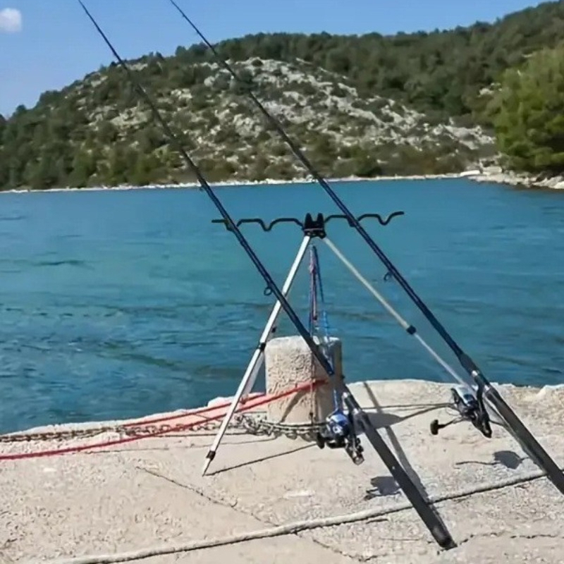 طقم واحد من حامل صيد تلسكوبي م - مراجعة Fishing Rod Telescopic وسعره