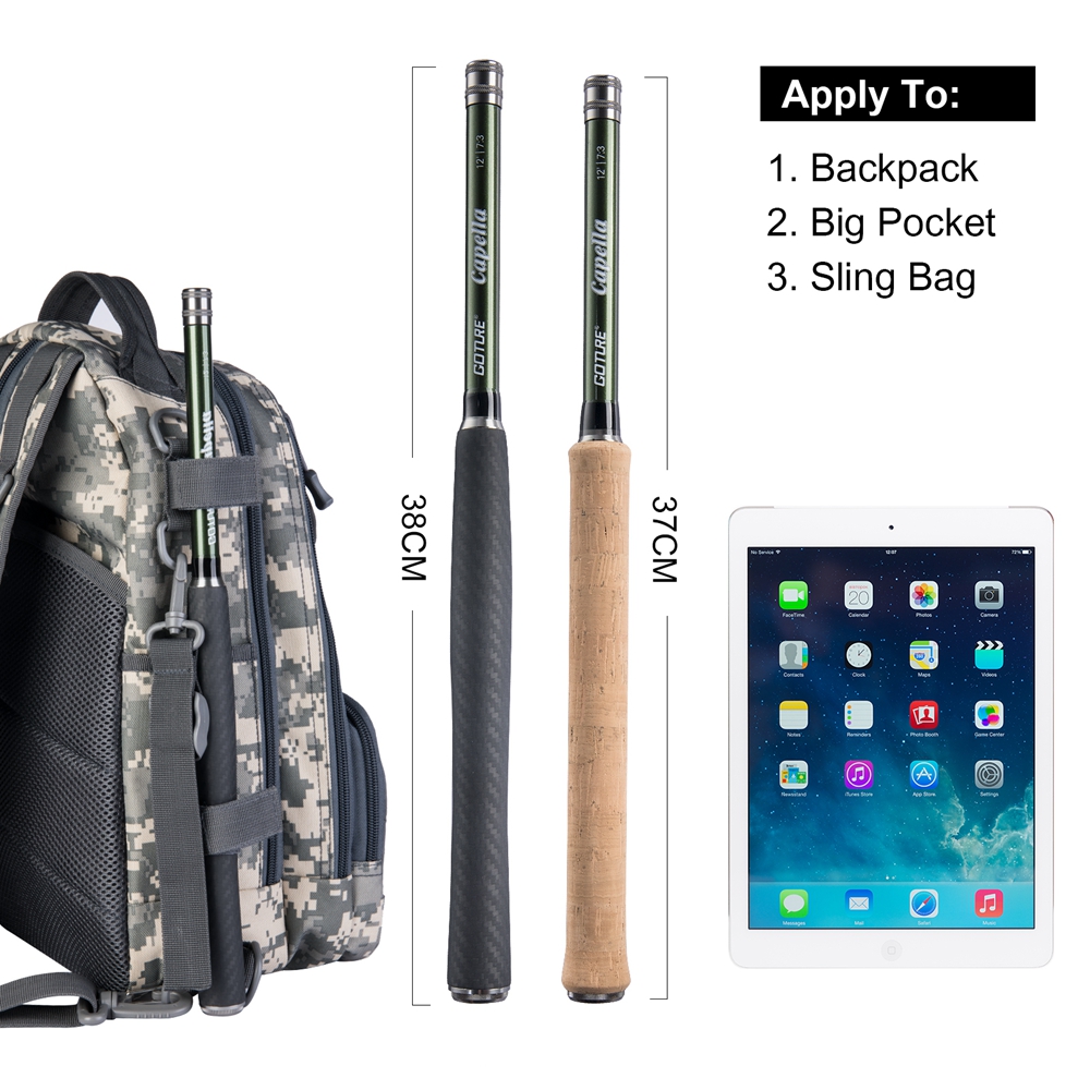 Goture Tenkara يطير الصيد رود  - مراجعة Fishing Rod Combo وسعره