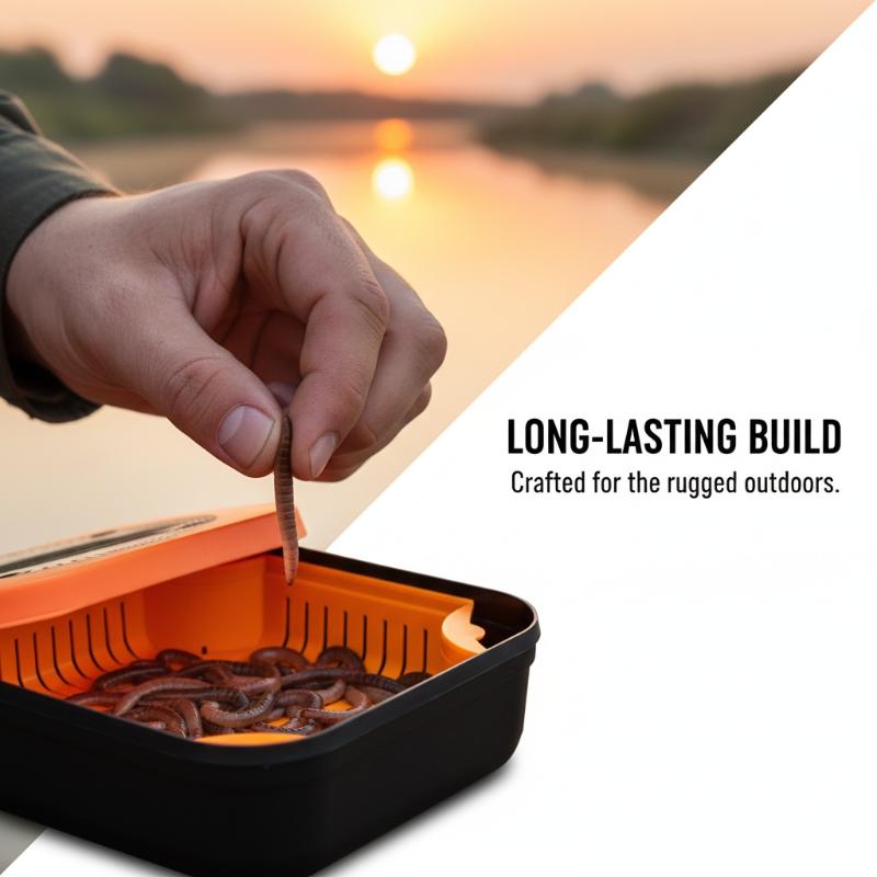 صندوق طعم جديد لصيد سمك الشبوط - مراجعة Fishing Rod Case وسعره