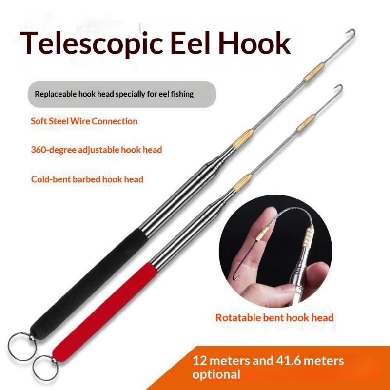 خطاف سمك طويل بخيط مسنن قابل ل - مراجعة Fishing Rod Building Kit وسعره