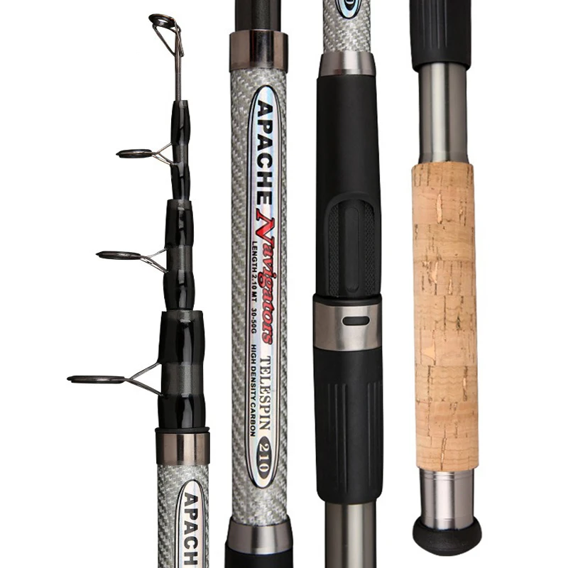قصبات صيد تلسكوبية من الكربون  - مراجعة Fishing Rod Surf وسعره