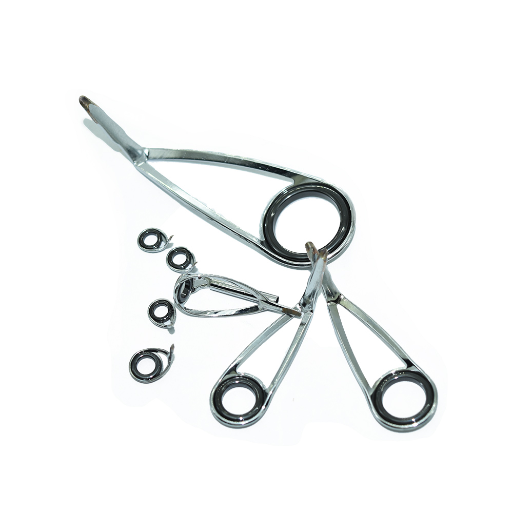 8 قطعة/المجموعة KLH قوس الفولا - مراجعة Fishing Rod Repair Kit وسعره