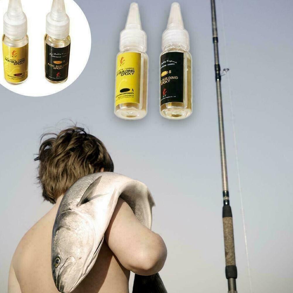 2 قطعة الصيد رود الغراء الصيد  - مراجعة Fishing Rod Building Kit وسعره