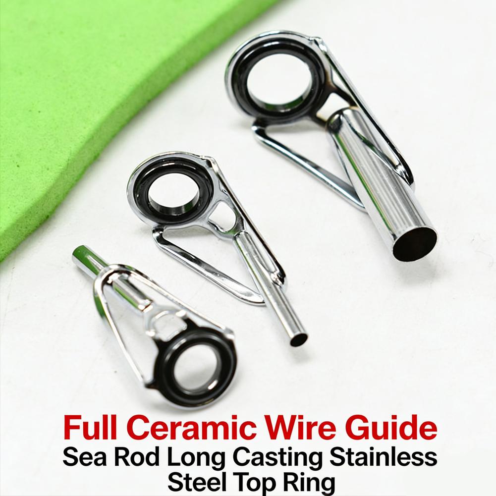 طقم إصلاح رؤوس صنارات الصيد 10 - مراجعة Fishing Rod Repair Kit وسعره