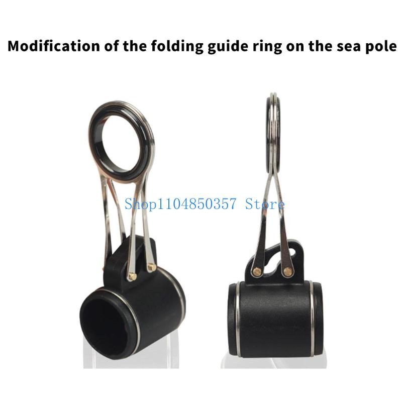 حلقات توجيه قابلة للطي ومقاومة - مراجعة Fishing Rod Tip Replacement وسعره