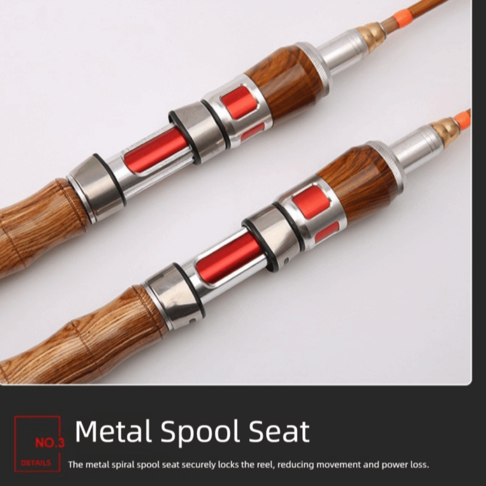 2025 4 أقسام الغزل الصيد رود ا - مراجعة Fishing Rod Carbon Fiber وسعره