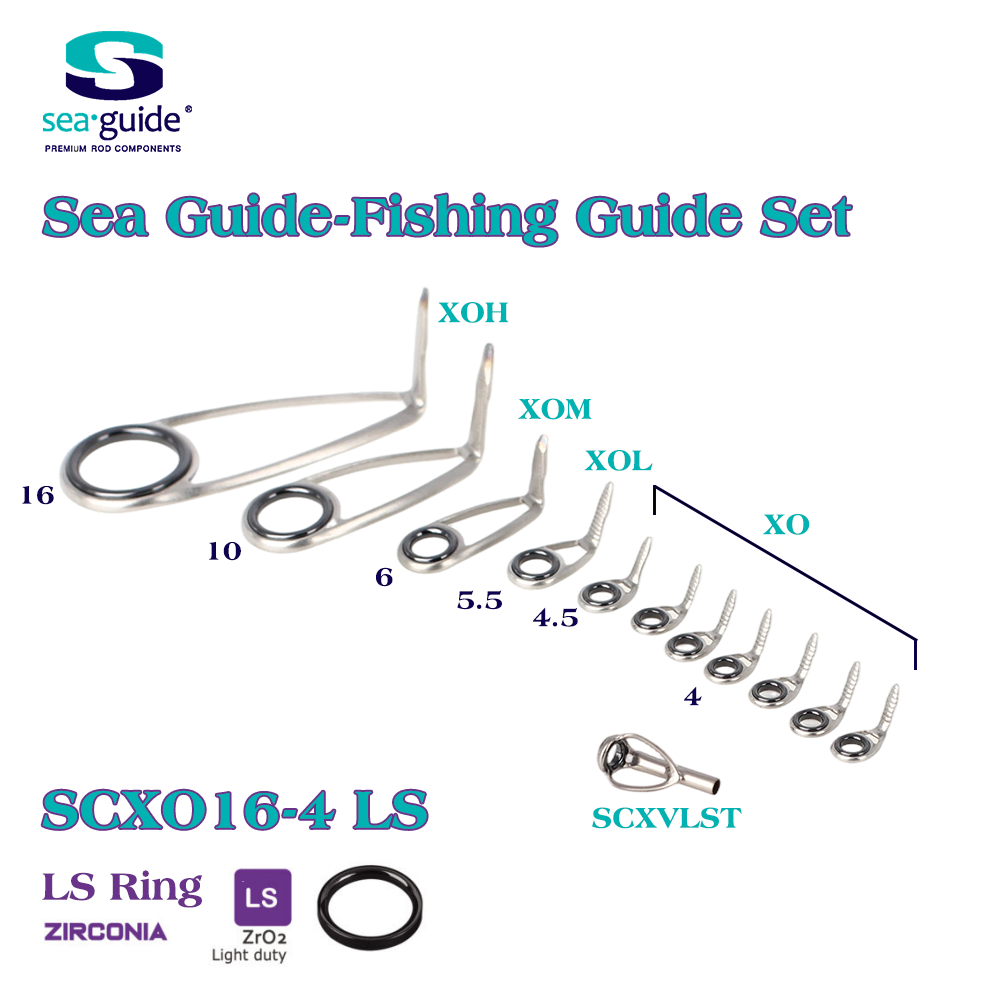 طقم دليل صيد السمك Sea Guide S - مراجعة Fishing Rod Surf وسعره