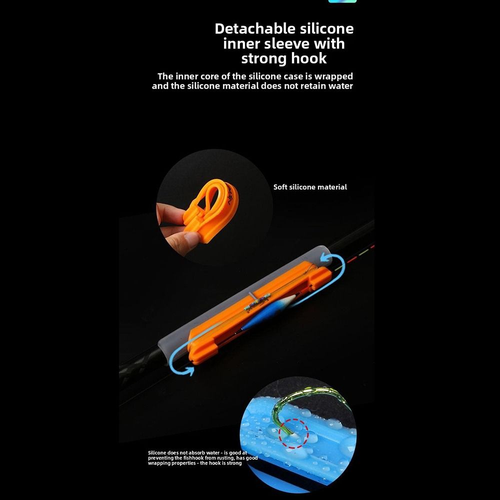 2 قطعة لون عشوائي الصيد معالجة - مراجعة Fishing Rod Repair Kit وسعره