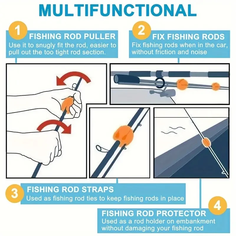 2 قطعة قضيب الكرة الاحتفاظ كلي - مراجعة Fishing Rod Case وسعره