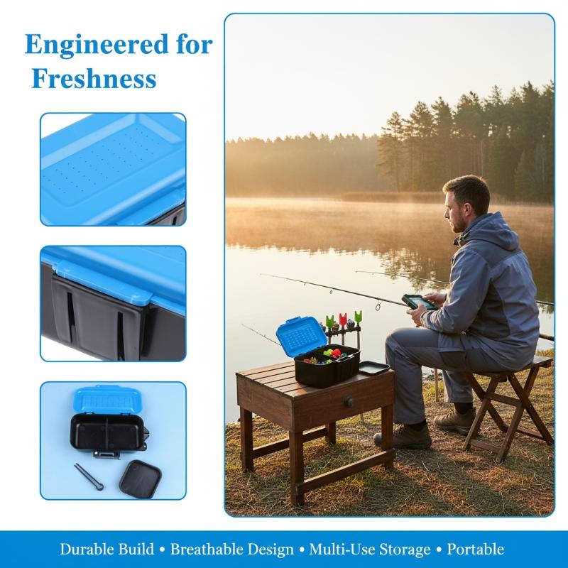 صندوق طُعم صيد محمول، حافظة طُ - مراجعة Fishing Rod Case وسعره