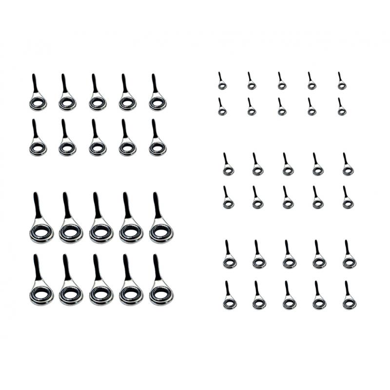 مجموعة من 10 قطع من أدوات توجي - مراجعة Fishing Rod Guide Replacement وسعره