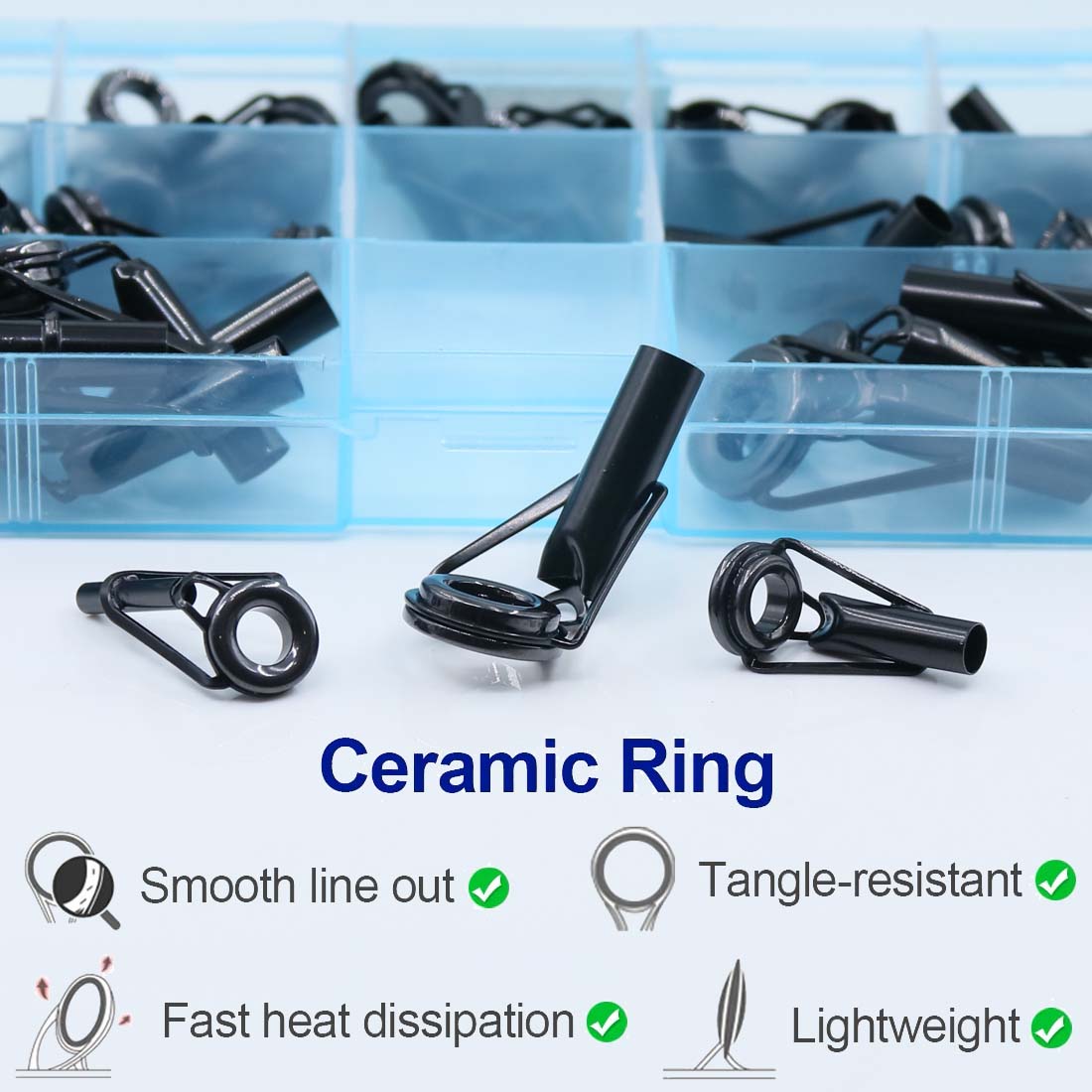 FishTrip قضيب تلميح طقم تصليح  - مراجعة Fishing Rod Tip Replacement وسعره