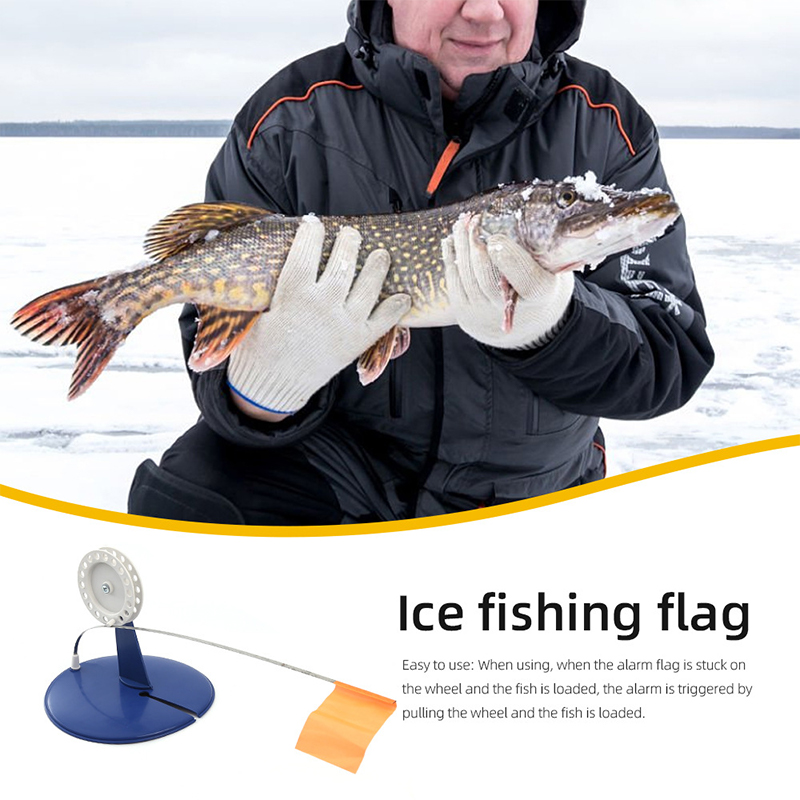 عمود صيد الجليد الشتوي ثقيل ال - مراجعة Fishing Rod Ice وسعره