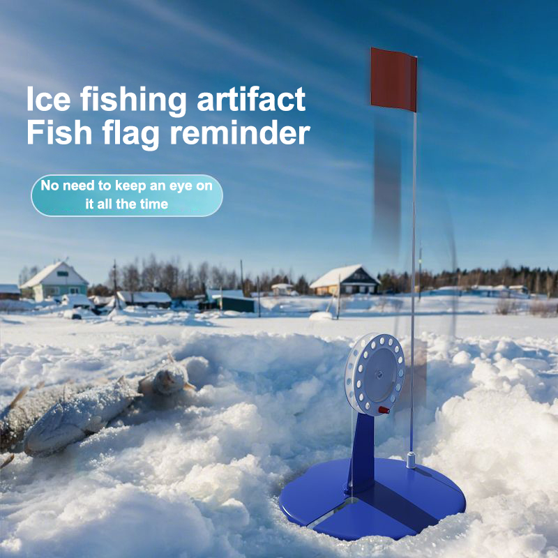 عمود صيد الجليد الشتوي ثقيل ال - مراجعة Fishing Rod Ice وسعره