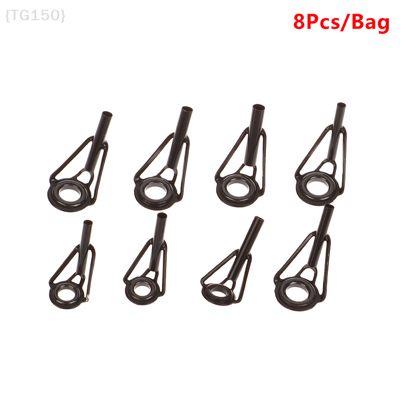 【F2-TG150】حلقات توجيه لطرف صنا - مراجعة Fishing Rod Repair Kit وسعره