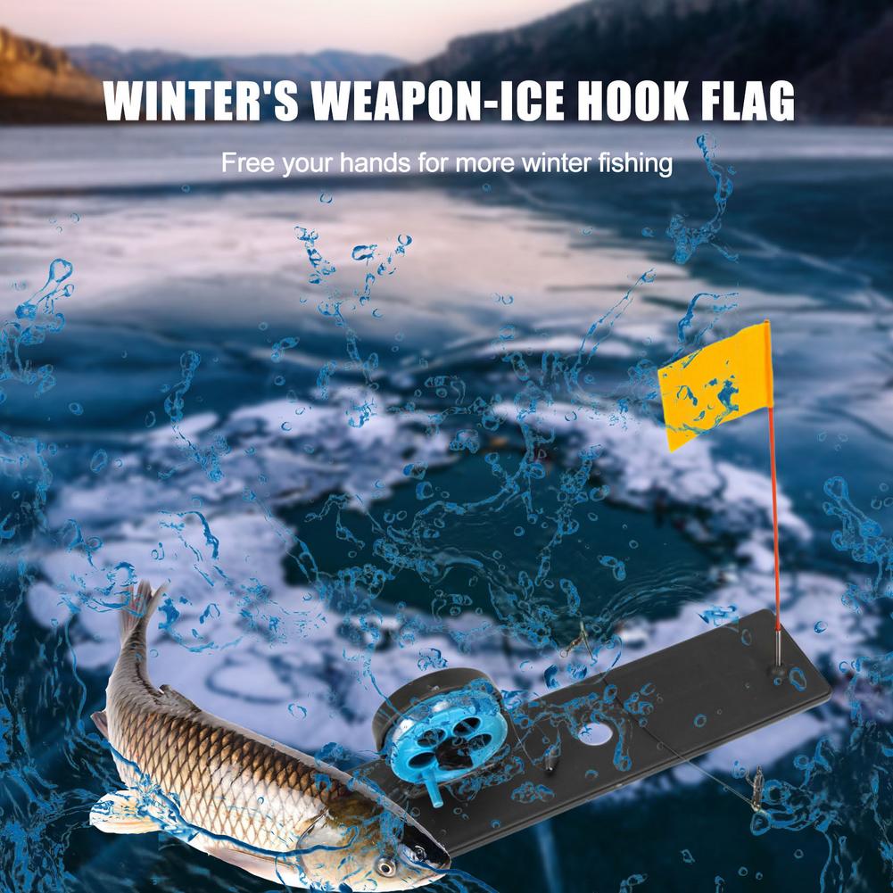 صنارة صيد الجليد أوتوماتيكية ل - مراجعة Fishing Rod Ice وسعره
