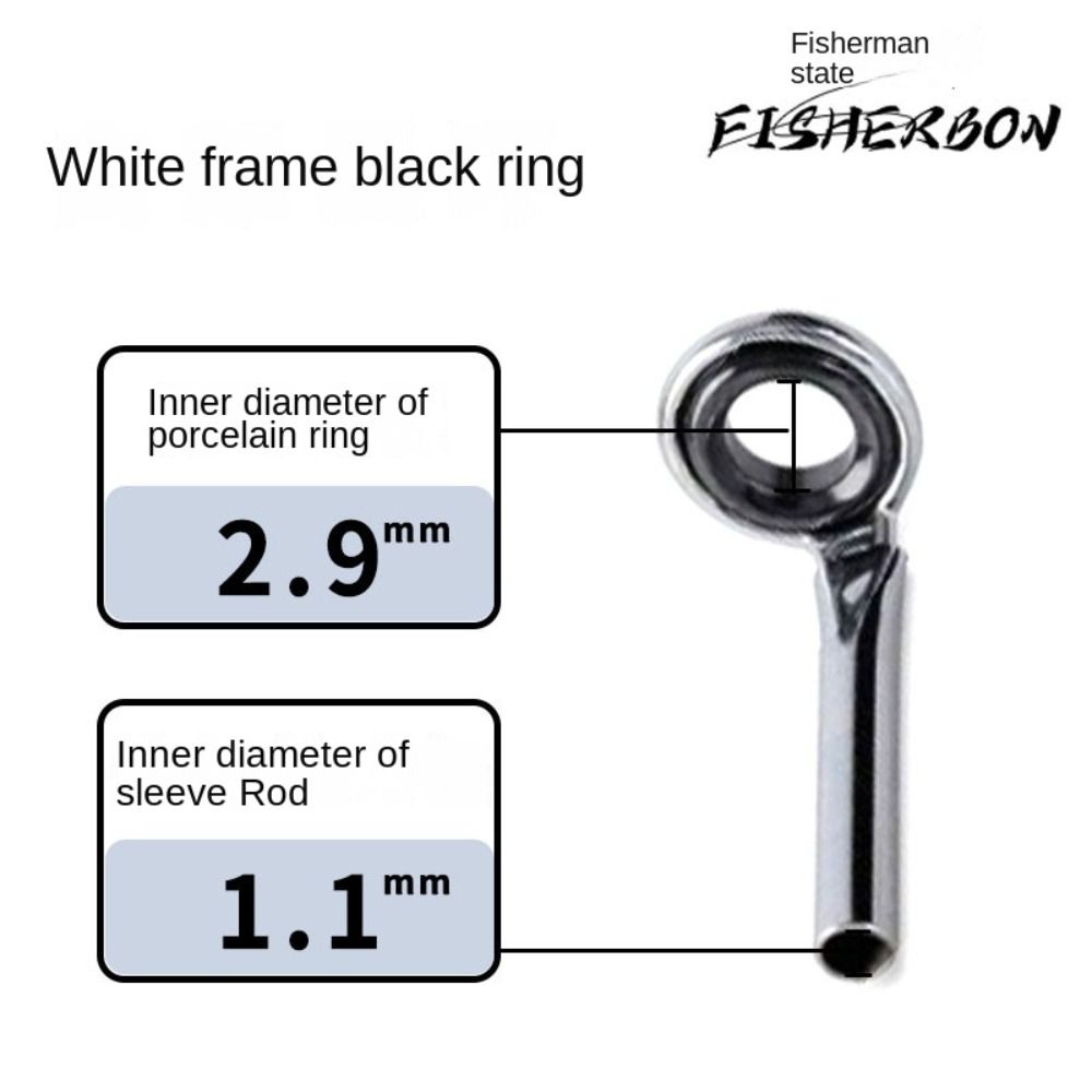 جديد يا خاتم الصيد رود دليل ال - مراجعة Fishing Rod Guide Replacement وسعره