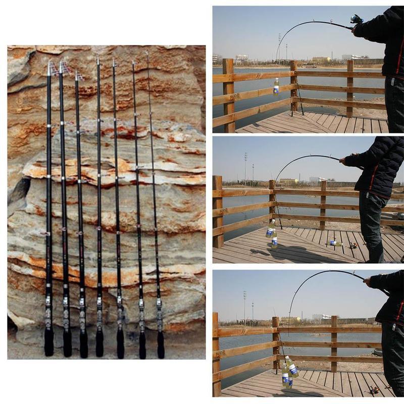 قصبة صيد تلسكوبية قابلة للتعدي - مراجعة Fishing Rod Travel وسعره