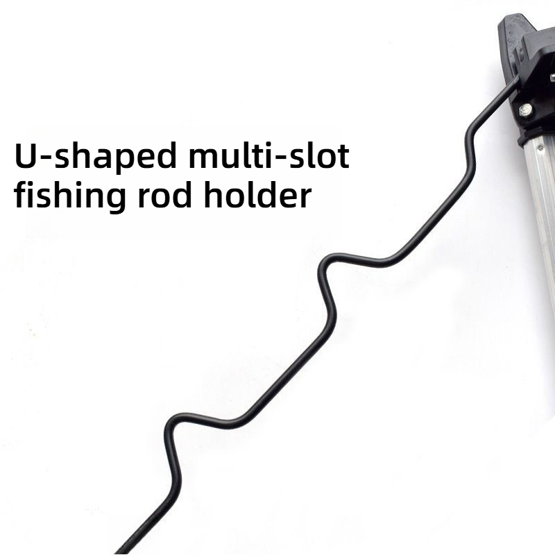 حامل صنارة صيد بحري من الألومن - مراجعة Fishing Rod Telescopic وسعره