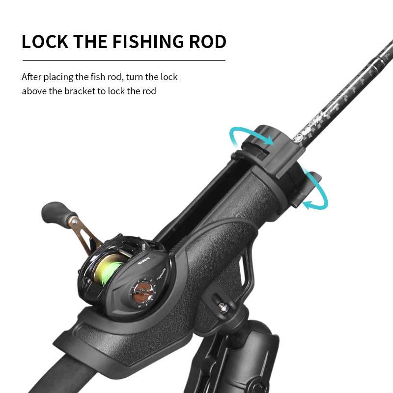 حامل صنارة الصيد من VIN يحرر ي - مراجعة Fishing Rod Holder وسعره