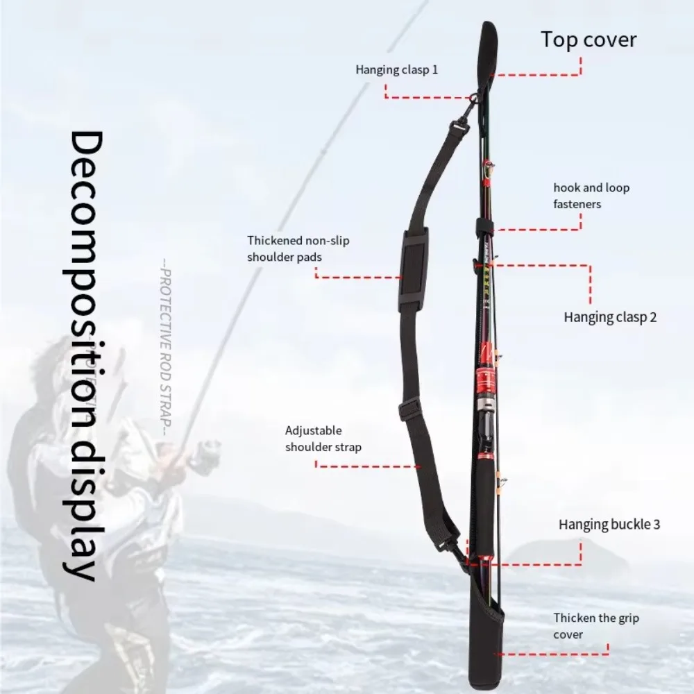 قابل للتعديل الصيد رود حقيبة ا - مراجعة Fishing Rod Combo وسعره