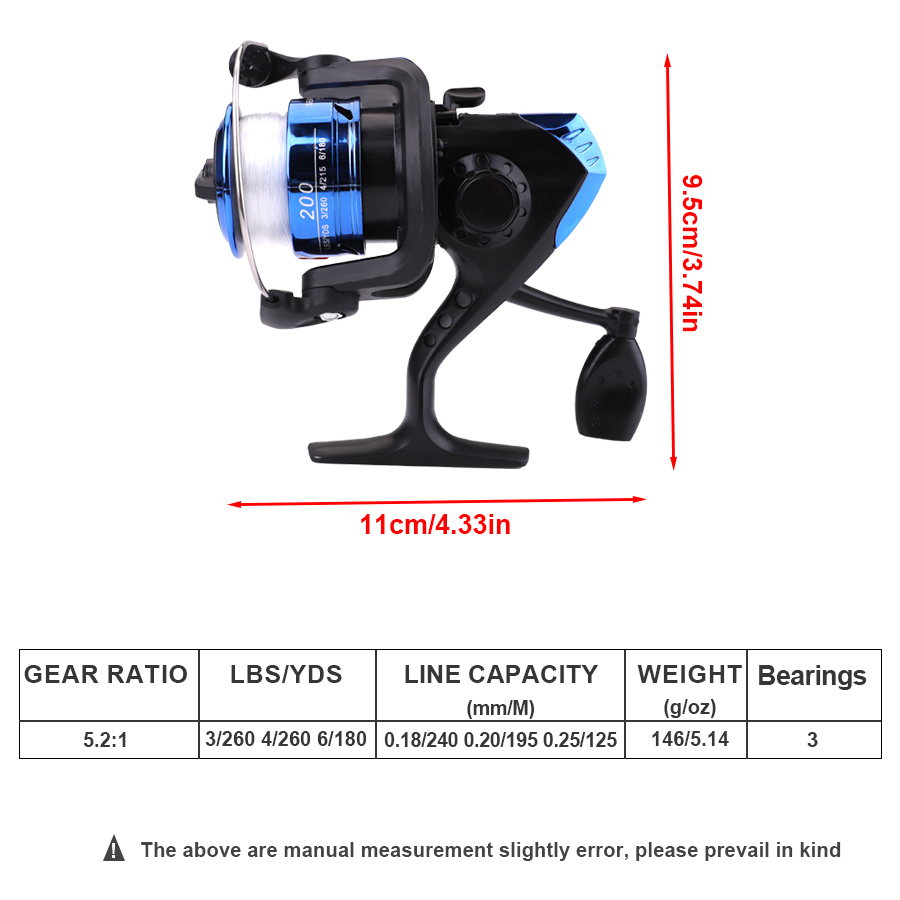FTK 1.8M المحمولة الغزل الصيد  - مراجعة Fishing Rod Combo وسعره