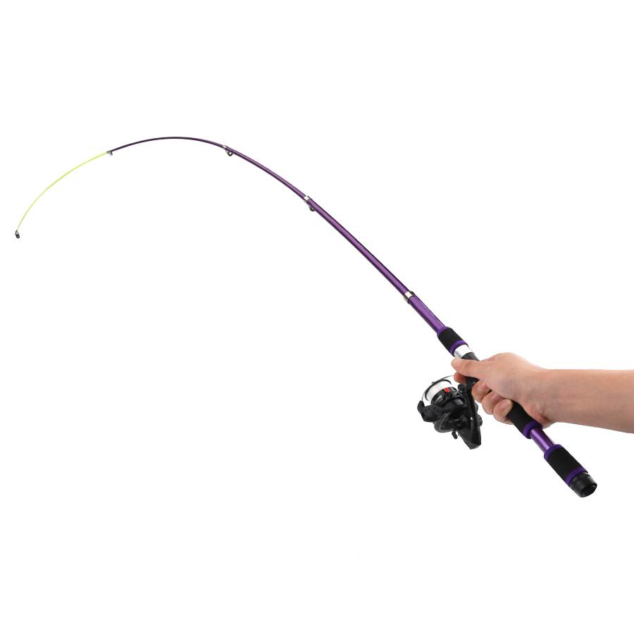 FTK 1.8M المحمولة الغزل الصيد  - مراجعة Fishing Rod Combo وسعره